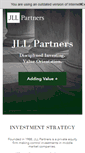 Mobile Screenshot of jllpartners.com