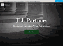 Tablet Screenshot of jllpartners.com